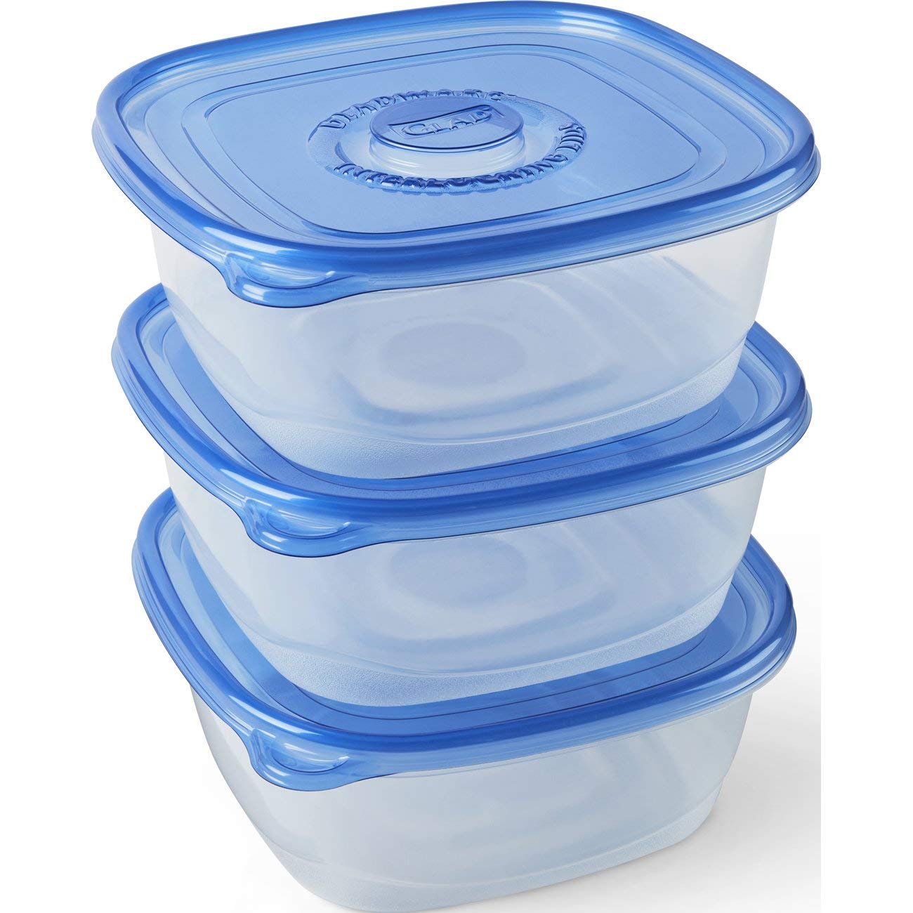 Product image of Glad Food Storage Containers Family Sized 104 oz 3 ct 104 oz 3 Count